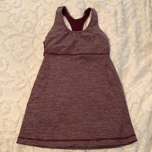 Maroon lululemon top